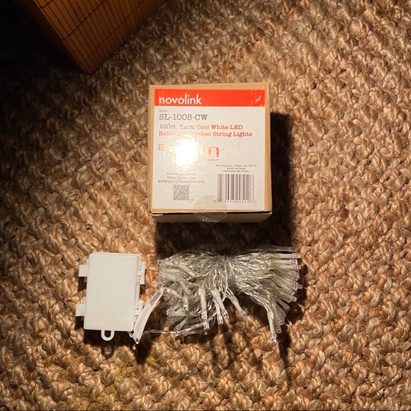 Clear White Fairy Lights Indoor Outdoor Micro Rice Lights Multi Function NWT - Picture 4 of 8